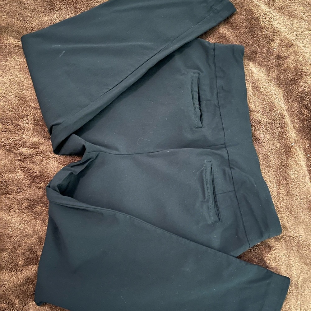 Black dress capris